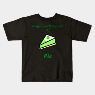 Angry Little Slice of Pie Kids T-Shirt